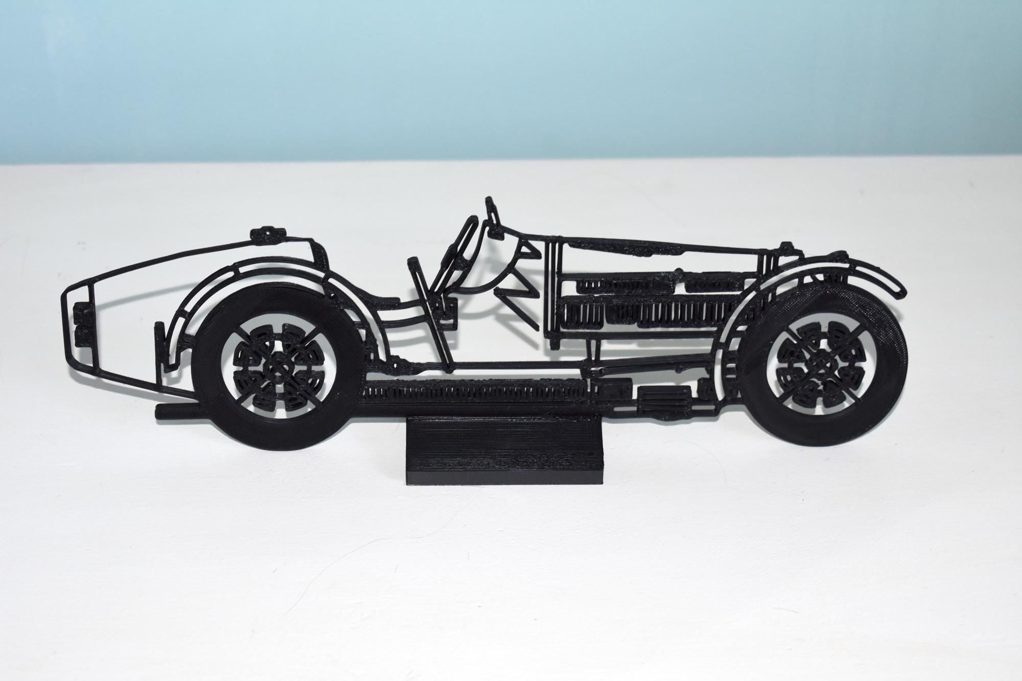 Bugatti Type 35 Artwork for desktop, shelf, mantelpiece etc.