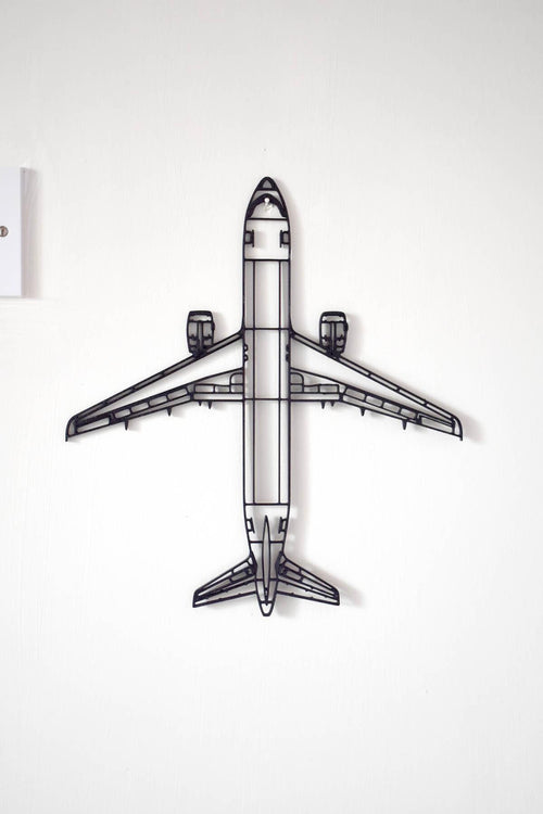 Airbus A320, narrow-body jet airliner Wall Art - (20 to 40cm long)