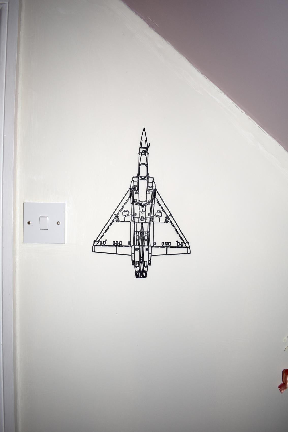 Dassault Mirage 2000 Fighter Jet Wall Art - (20cm to 45cm in length)