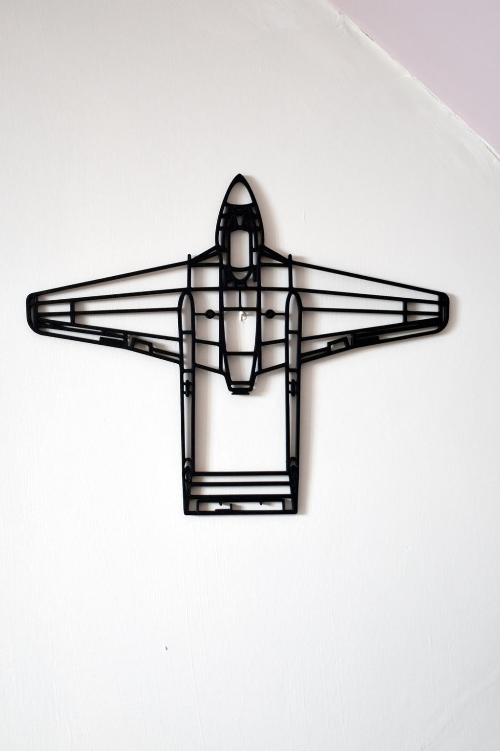 de Havilland Vampire single-seat Jet Fighter Wall Art - (20cm to 45cm span)